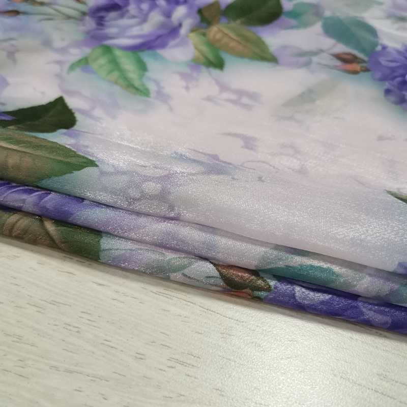 欧根纱印花